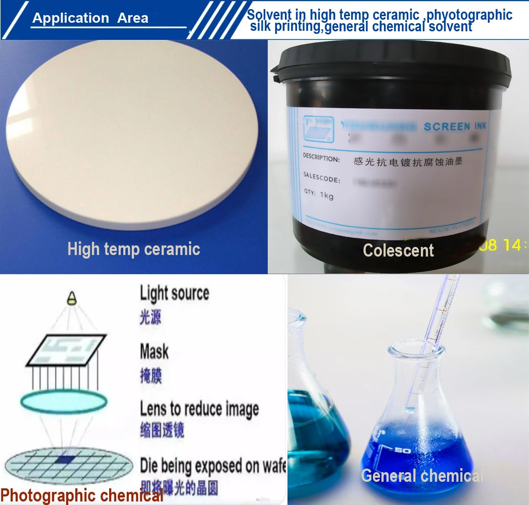 Good Entrainer Deviation CAS No: 124-17-4 Butoxyethoxyethyl Acetate Used as Entrainer for Separation of Alcohols and Ketones